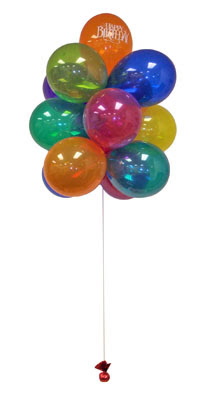  stanbul iek Sat iek gnderme  Sevdiklerinize 17 adet uan balon demeti yollayin.