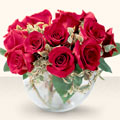  İstanbul Çiçek Satışı çiçek online çiçek siparişi  mika yada cam içerisinde 10 gül - sevenler için ideal seçim -