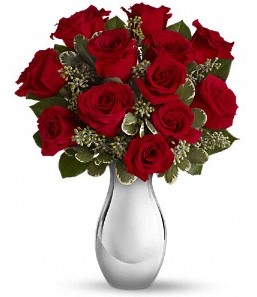  İstanbul Çiçek Satışı çiçek siparişi vermek   vazo içerisinde 11 adet kırmızı gül tanzimi