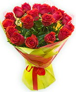19 Adet kırmızı gül buketi  İstanbul Çiçek Satışı çiçek siparişi vermek 
