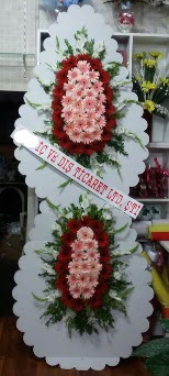 Çift katlı düğün nikah açılış çiçeği  İstanbul Çiçek Satışı çiçek gönderme sitemiz güvenlidir 