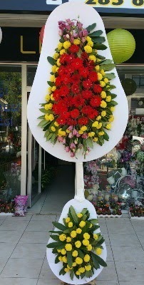 Çift katlı düğün çiçekleri  İstanbul Çiçek Satışı çiçek siparişi sitesi 