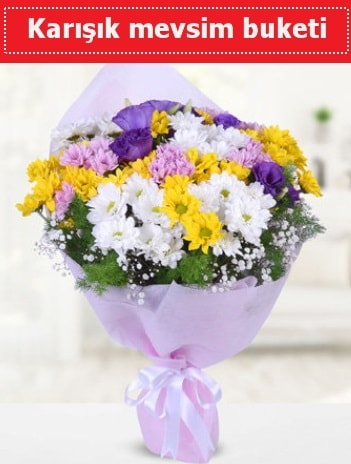 Karışık Kır Çiçeği Buketi  İstanbul Çiçek Satışı güvenli kaliteli hızlı çiçek 