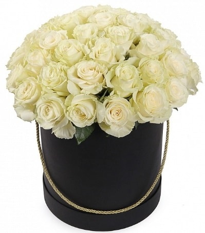 33 Adet beyaz gül özel kutu içerisinde  İstanbul Çiçek Satışı internetten çiçek satışı 