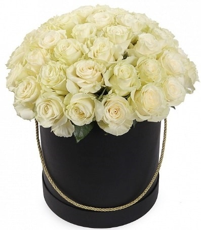 33 adet beyaz gül özel kutuda isteme çiçeği  İstanbul Çiçek Satışı internetten çiçek satışı 